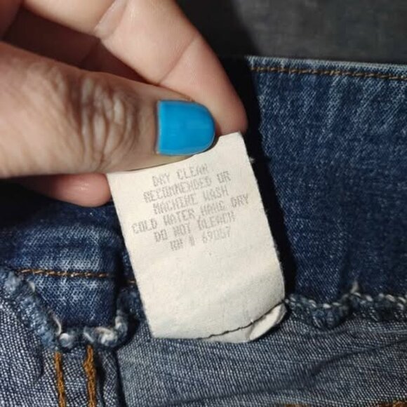 Paris Blues soulmate Women 7 Vintage Flare Bootcut Jeans High Waist Y2K Denim - Picture 10 of 11